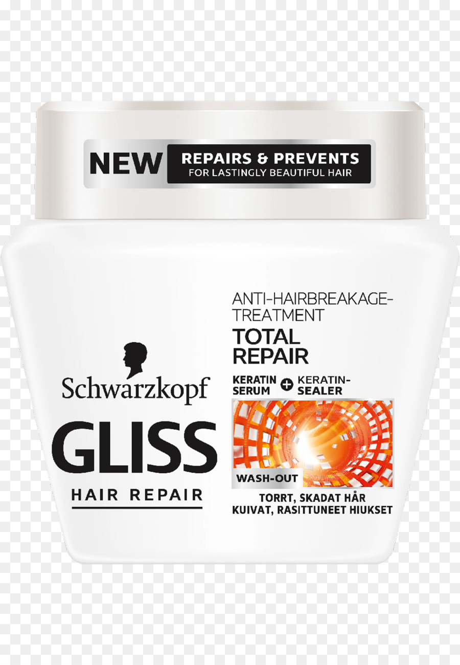 Schwarzkopf Gliss Ultimate Repair Shampoo，Cabelo PNG