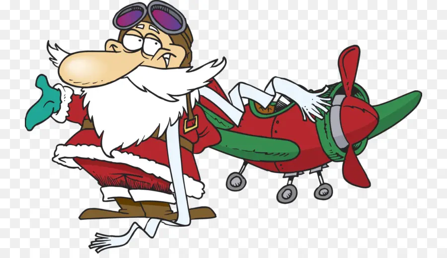 Papai Noel，De Avião PNG