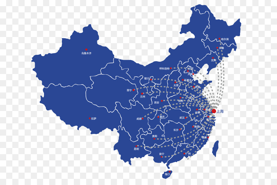 China，Mapa PNG