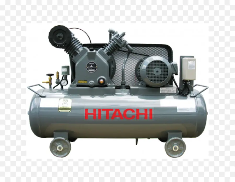 Compressor De Ar Cinza，Hitachi PNG