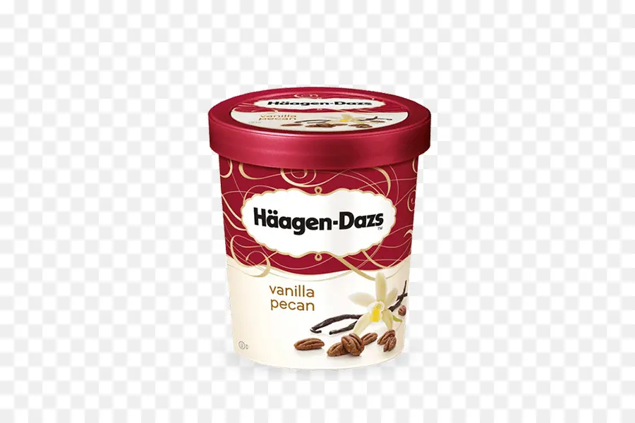 Sorvete Häagen Dazs，Noz Pecã De Baunilha PNG