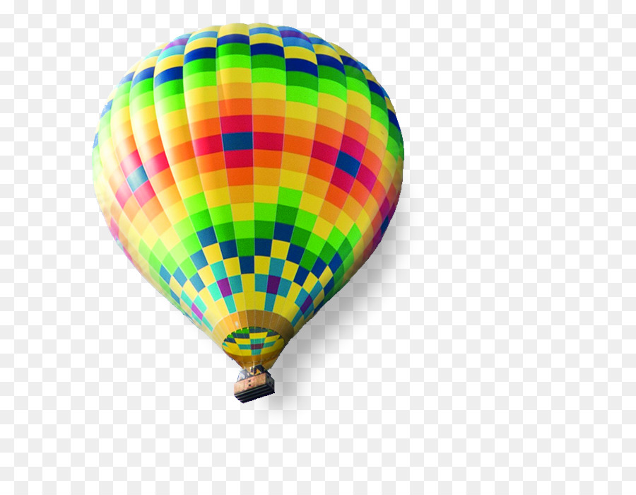 Balão De Ar Quente Colorido，Céu PNG