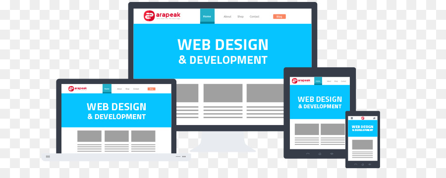 Responsive Web Design，Desenvolvimento Web PNG