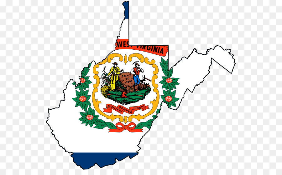 Virgínia Ocidental，Bandeira Do Estado De West Virginia PNG