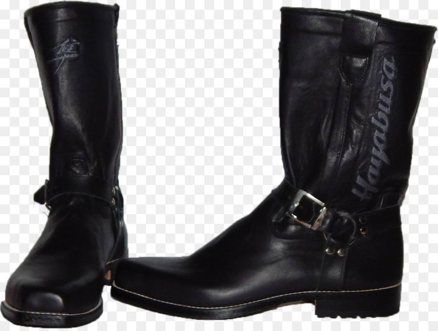 Botas Pretas，Couro PNG