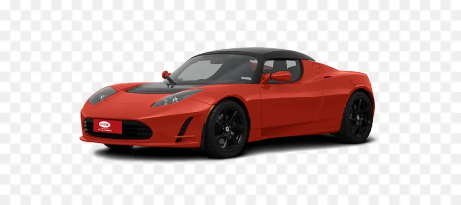 Tesla Roadster，Carro PNG