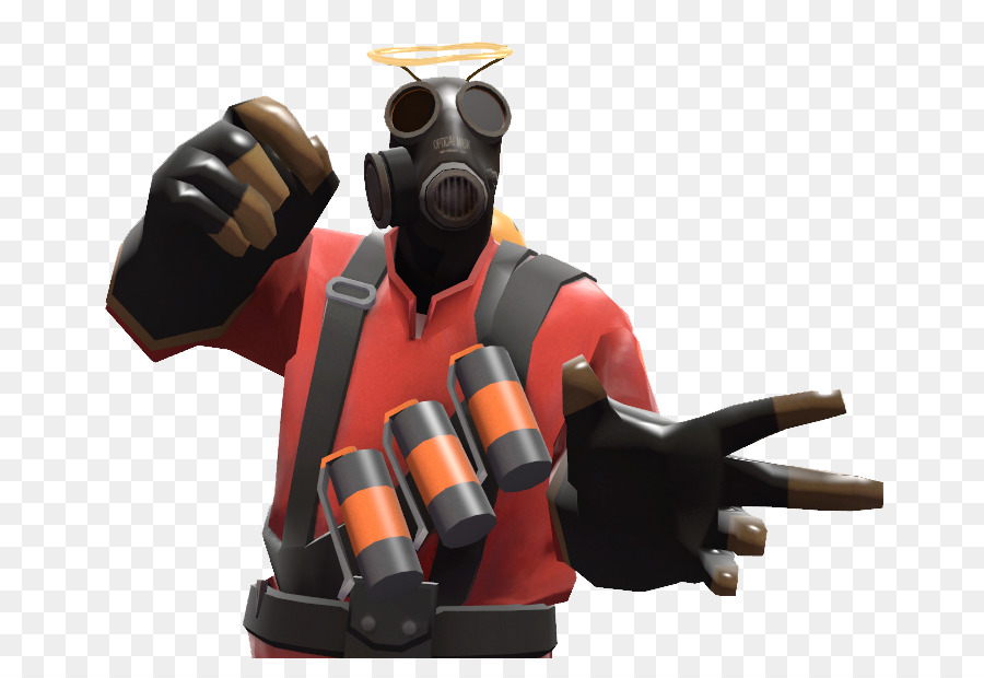 Personagem Pyro Vermelho，Máscara De Gás PNG