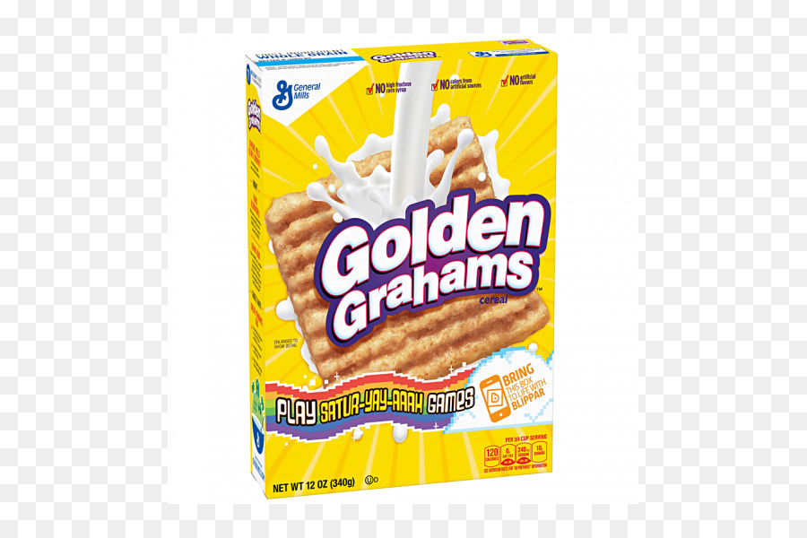 Cereais De Pequeno Almoço，A General Mills Golden Grahams PNG