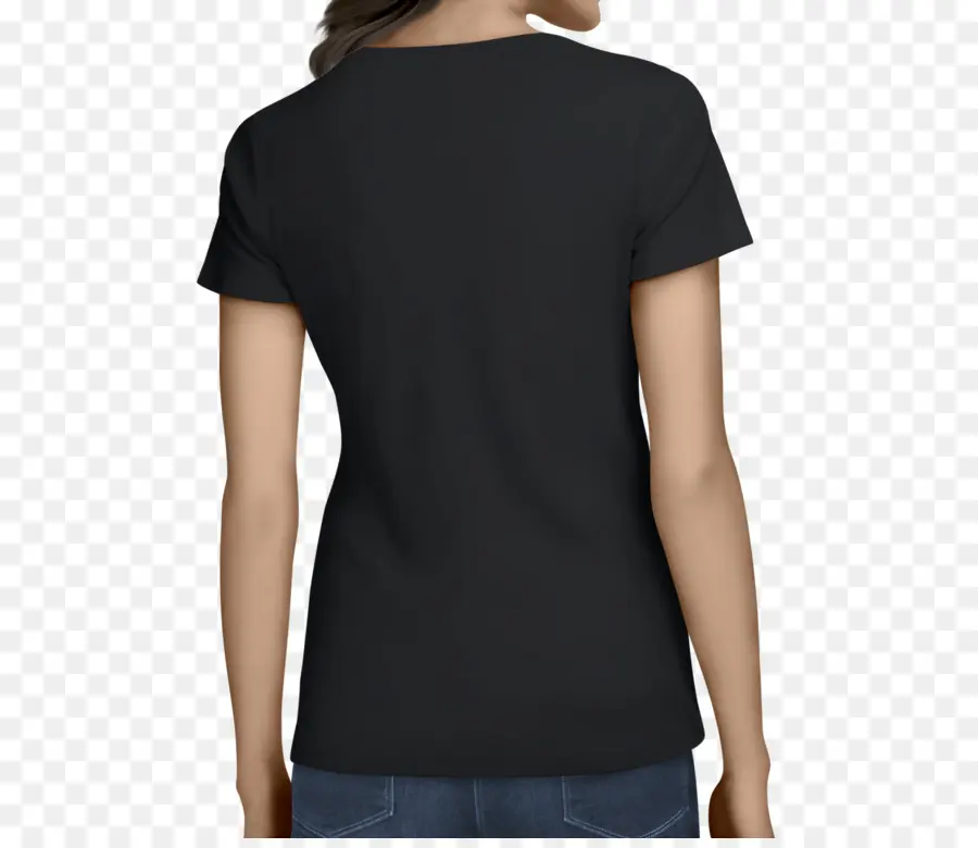 Camiseta Preta，Vestuário PNG