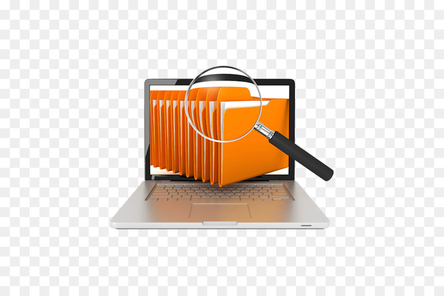 Laptop E Pastas，Computador PNG