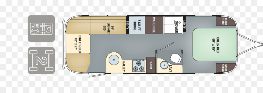 Layout De Caravana，Planta Baixa PNG