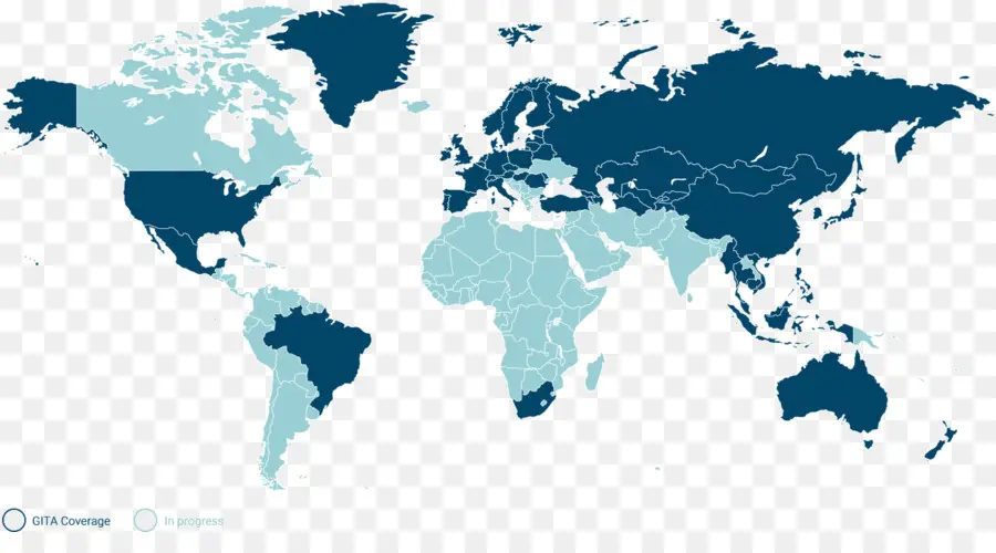 Mapa Mundial，Países PNG