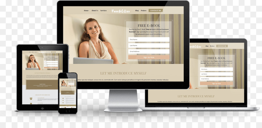 Responsive Web Design，Web Design PNG