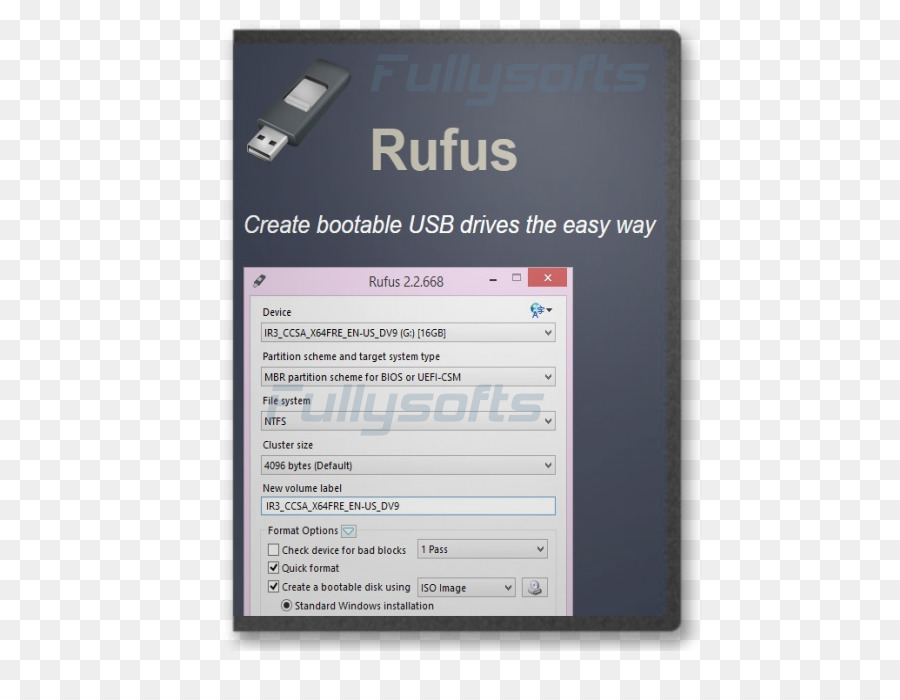 Rufus，Unidades Flash Usb PNG