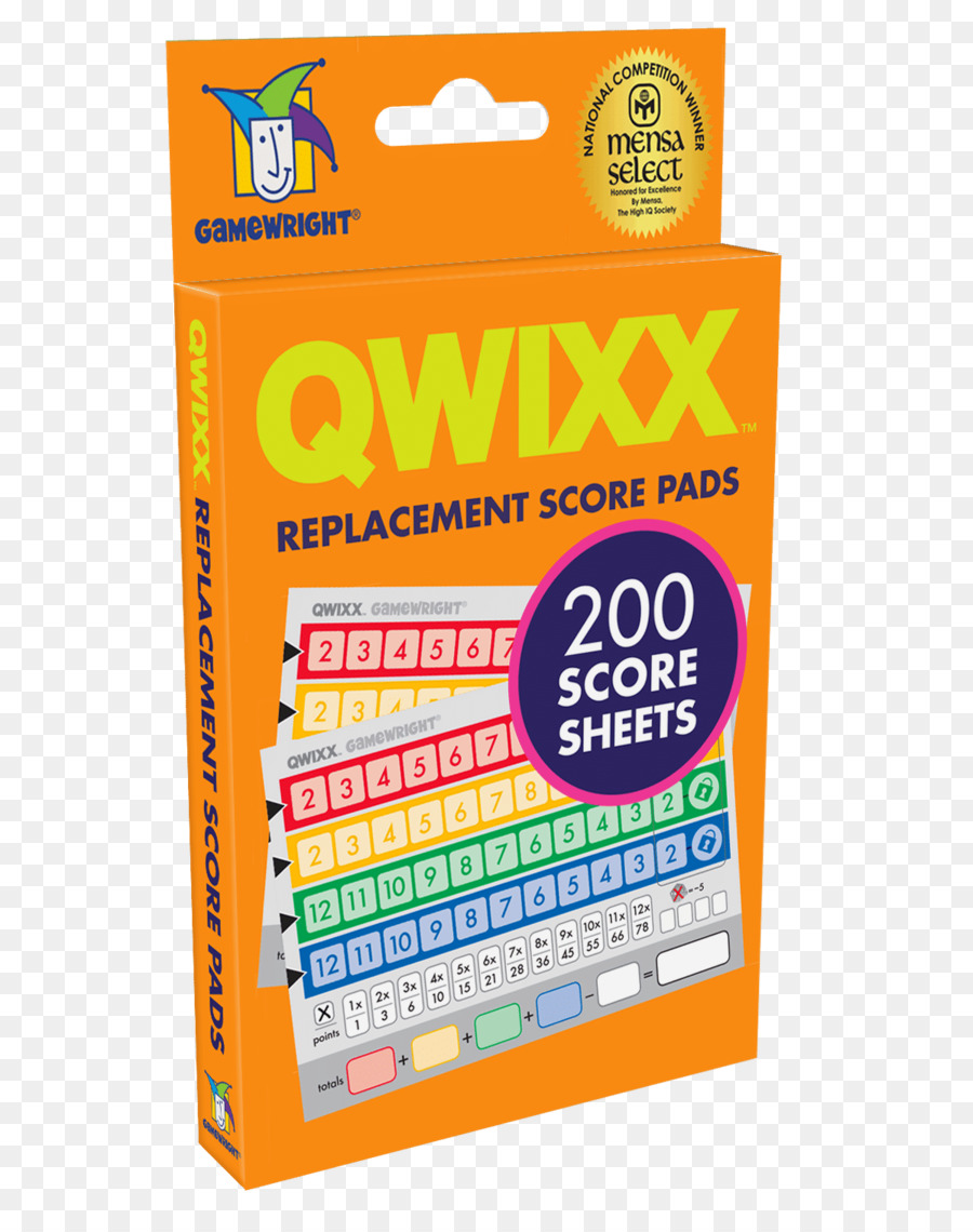 Gamewright Qwixx，Jogo De Dados PNG