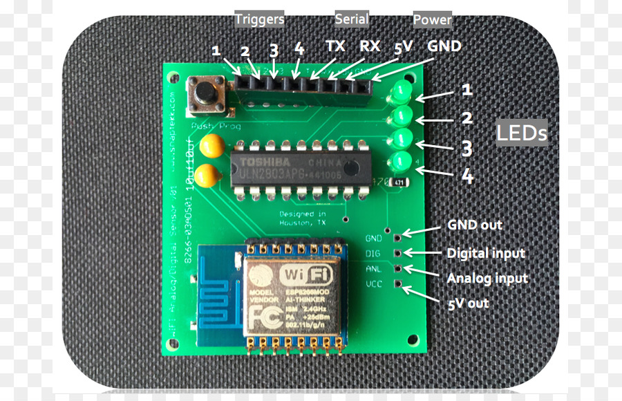 Microcontrolador，Esp8266 PNG