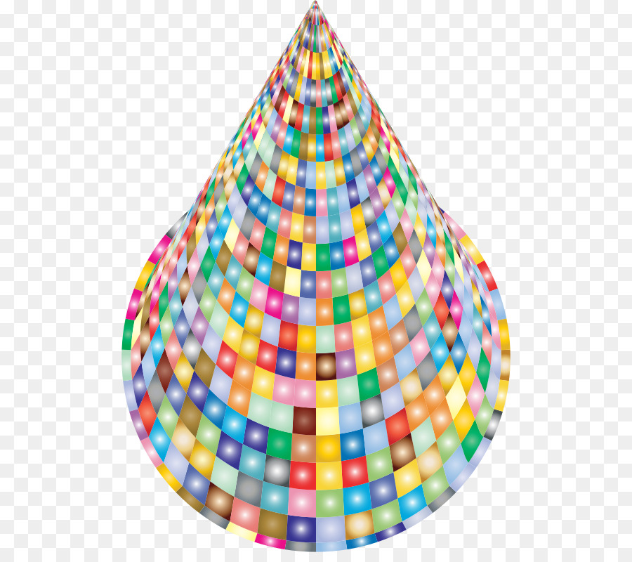 Cone Colorido，Padrão PNG