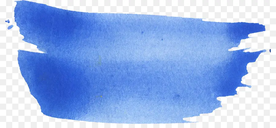 Pincelada Azul，Pintar PNG