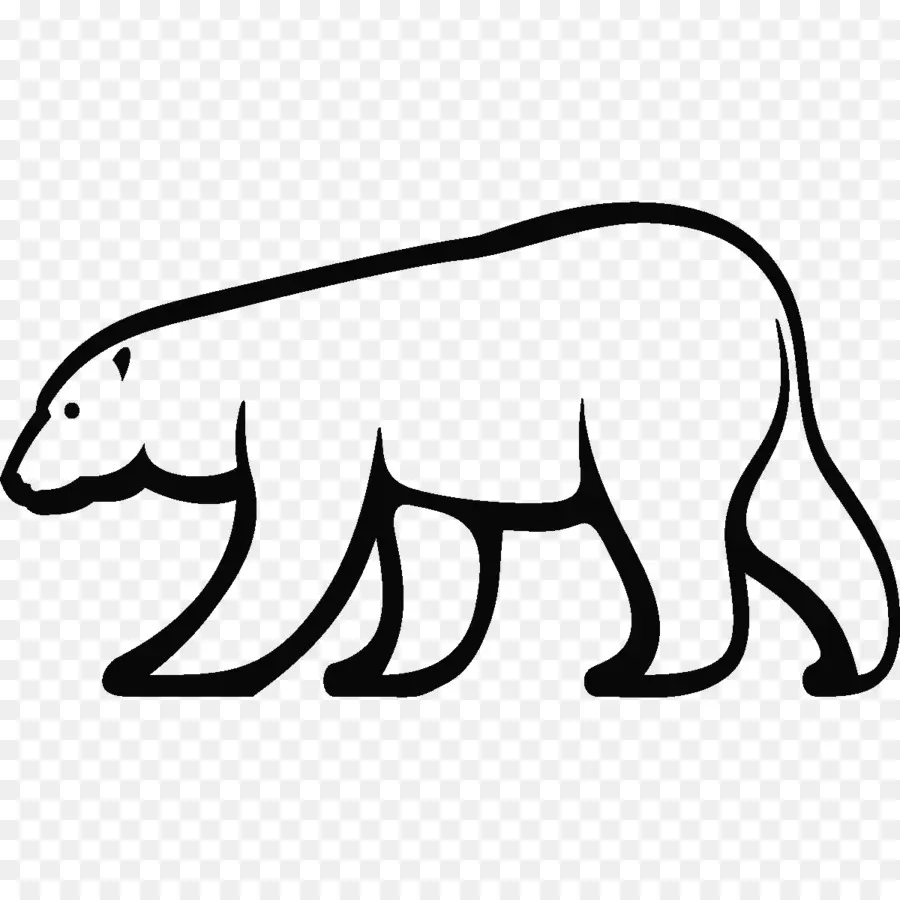 Urso Polar，Urso PNG