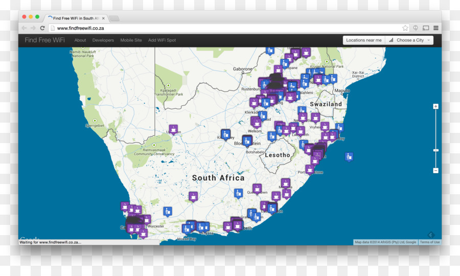 áfrica Do Sul，Wifi PNG