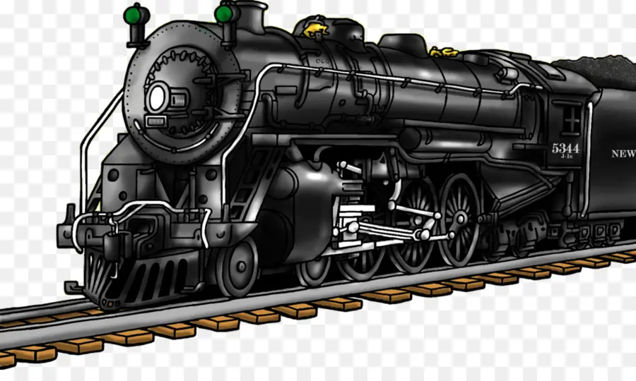 O Motor A Vapor，De Trem PNG