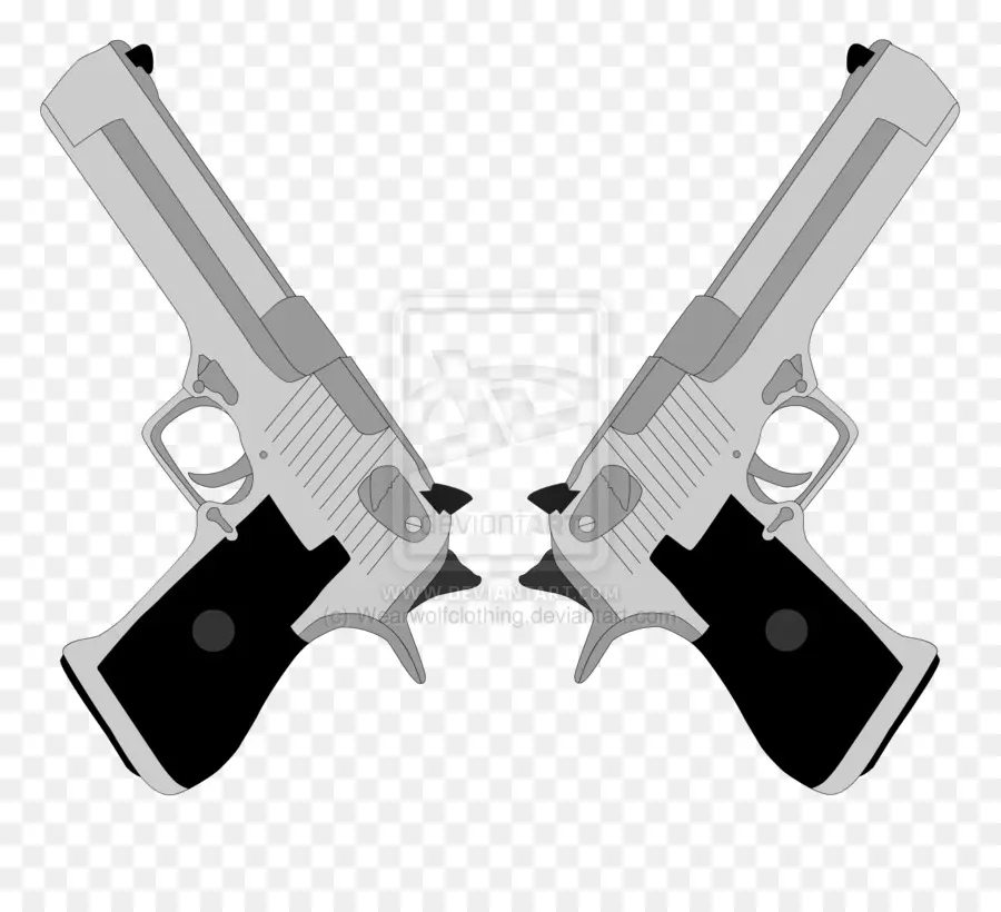 Pistolas Cruzadas，Pistolas PNG