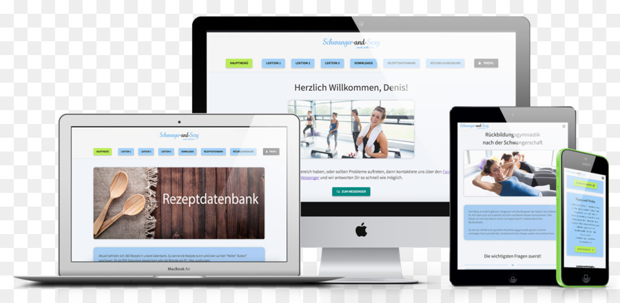 Responsive Web Design，Desenvolvimento Web PNG