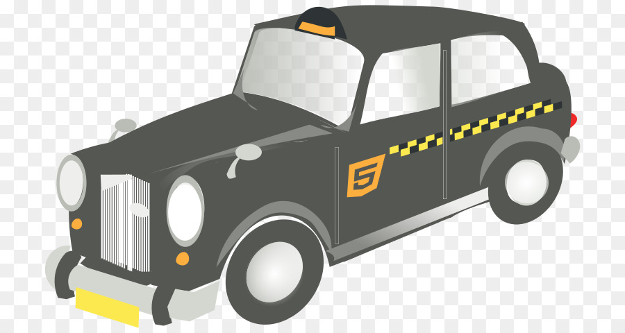 Táxi Preto，Carro PNG