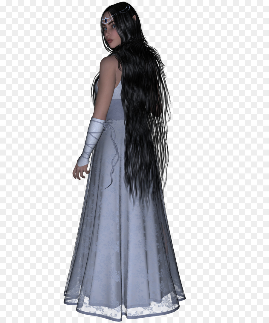 Gown，Do Ombro PNG