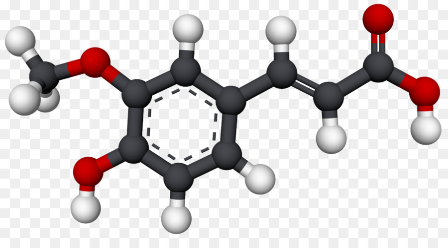 ácido Caféico，ácido Ferúlico PNG
