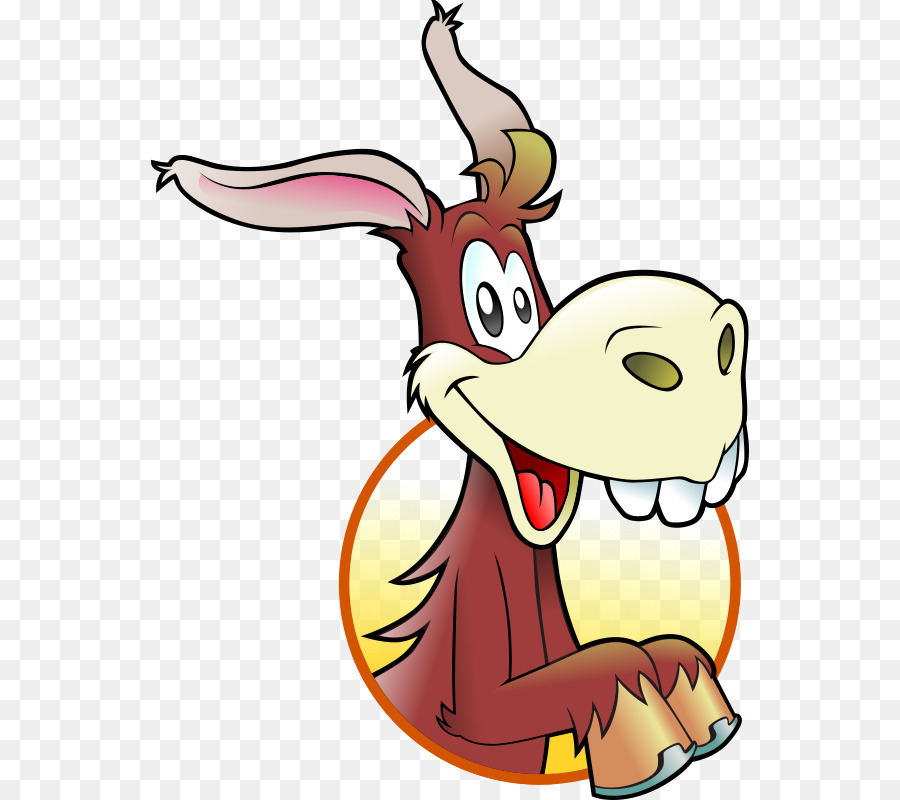 Burro De Desenho Animado，Burro PNG