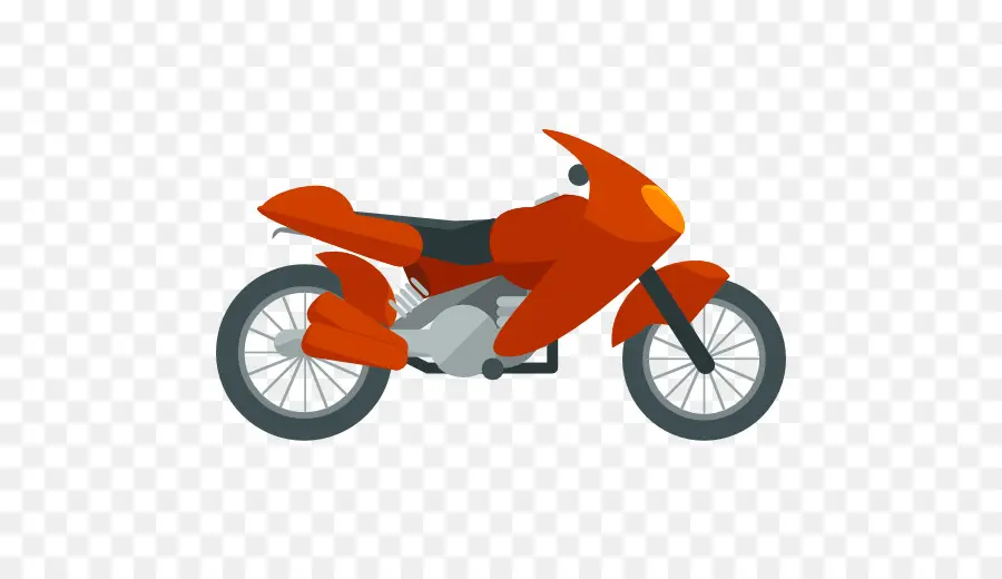 Motocicleta，Laranja PNG