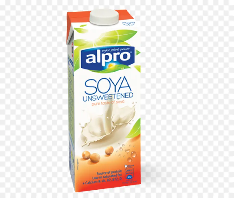 Leite De Soja Alpro，Sem Açúcar PNG