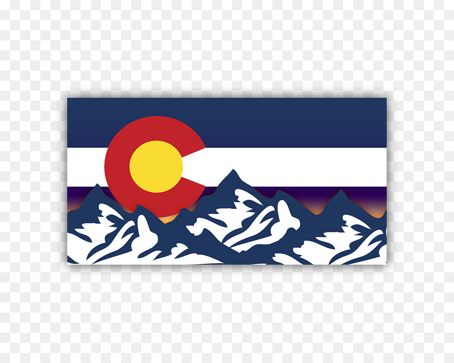 Bandeira Do Colorado，Decalque PNG