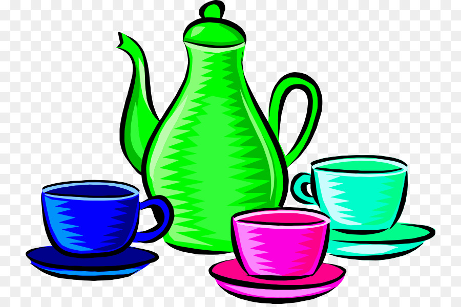 Café，O Serviço De Mesa PNG