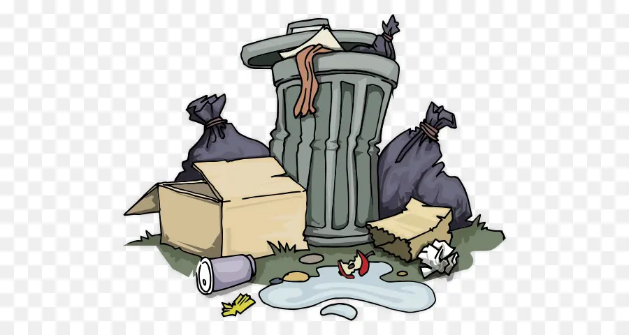 Resíduos，Caixotes De Lixo De Resíduos De Papel Cestas PNG