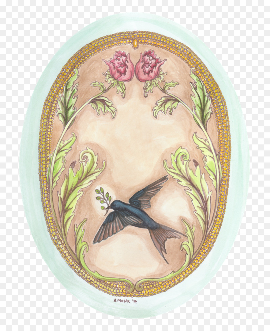 Abziehtattoo，Oval PNG