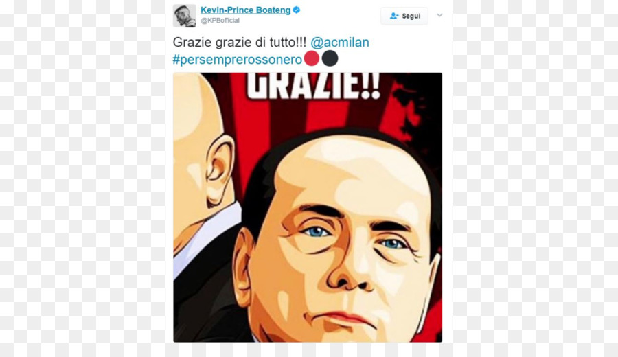 Silvio Berlusconi，O Ac Milan PNG