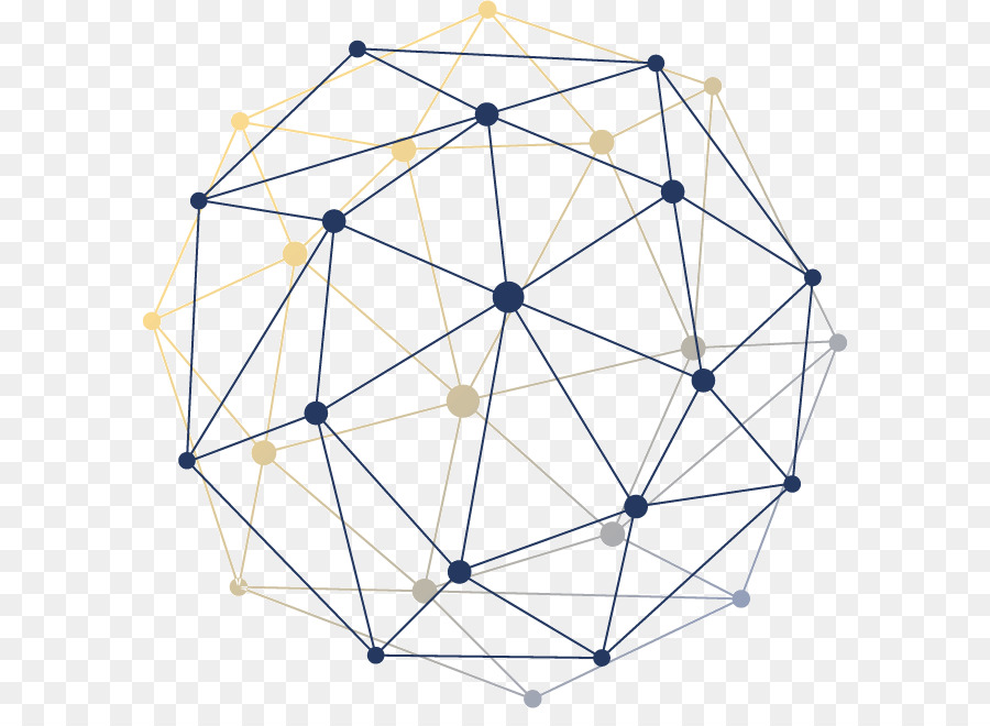 Coração Geométrico，Linhas PNG