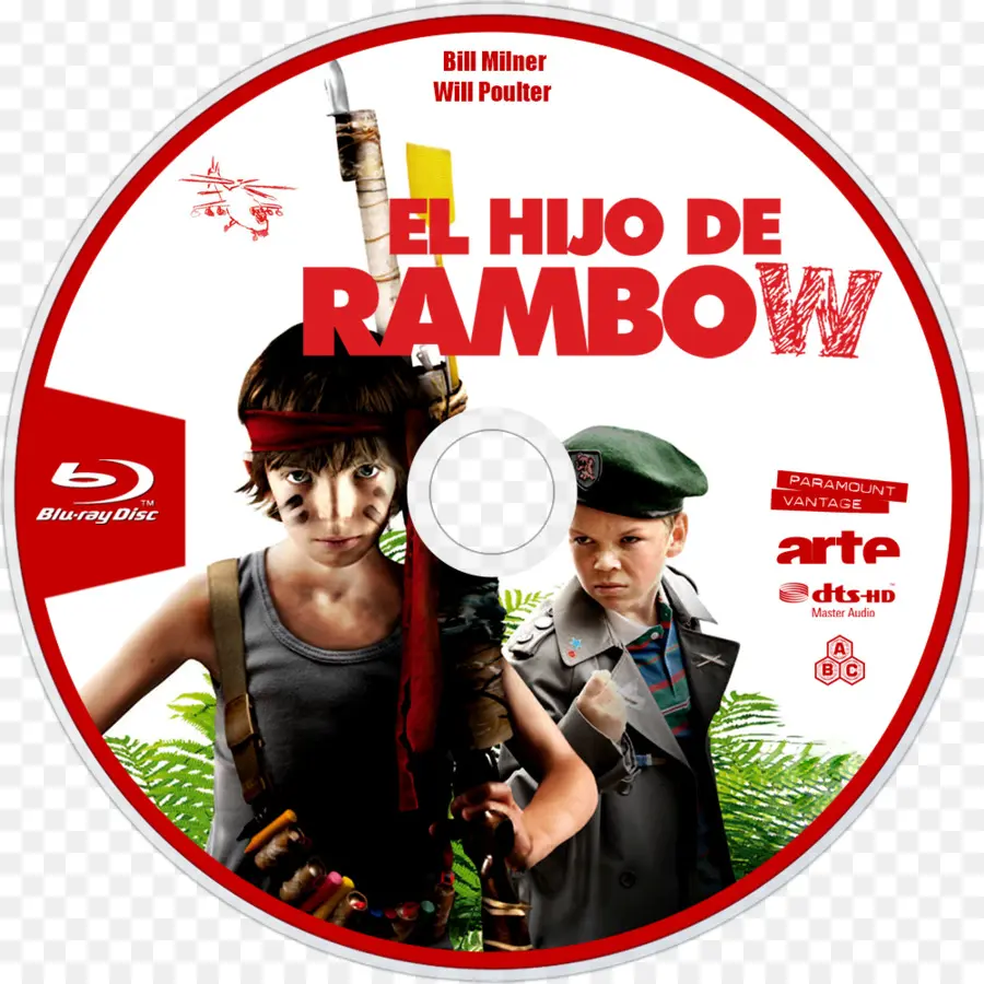 El Hijo De Rambow，Dvd PNG