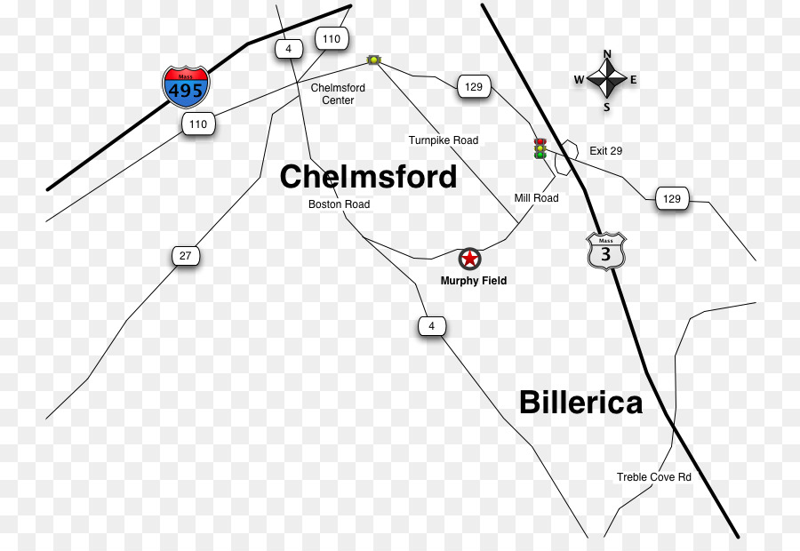 Billerica，Do Sul Chelmsford PNG