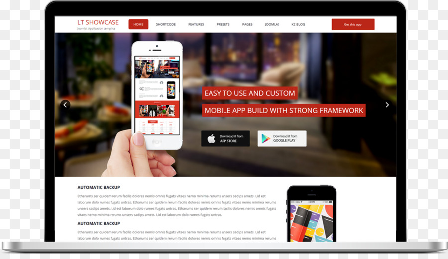 Responsive Web Design，Joomla PNG