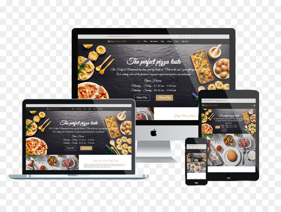 Responsive Web Design，Modelo PNG