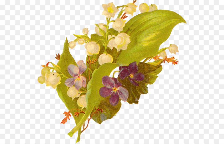 Arranjo Floral，Folhas PNG