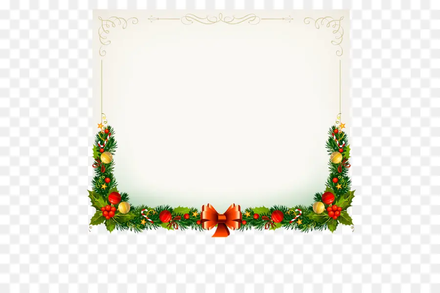 Moldura De Natal，Decorações PNG