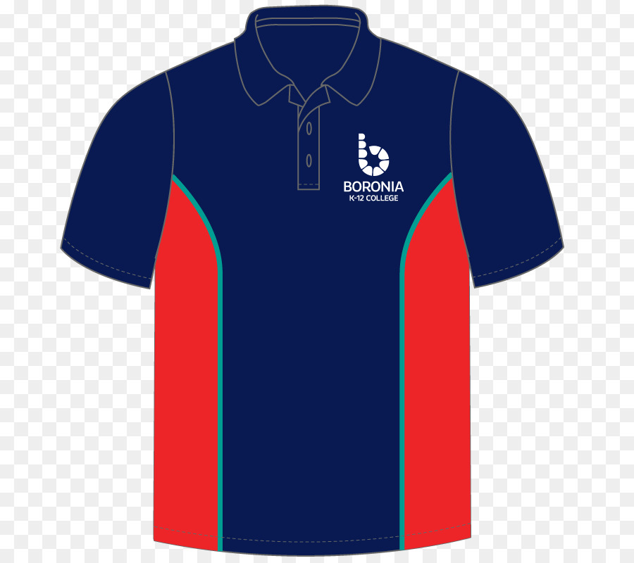 Camisa Pólo，Azul PNG