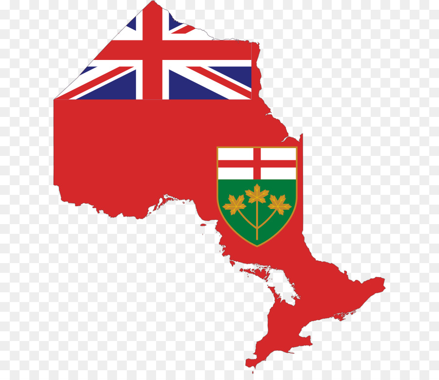 Ontário，Bandeira Do Ontário PNG