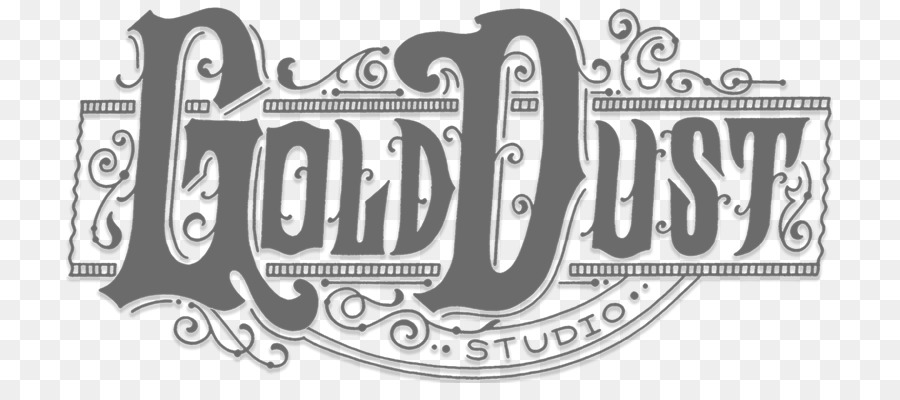 Gold Dust Studio Logo，Vintage PNG