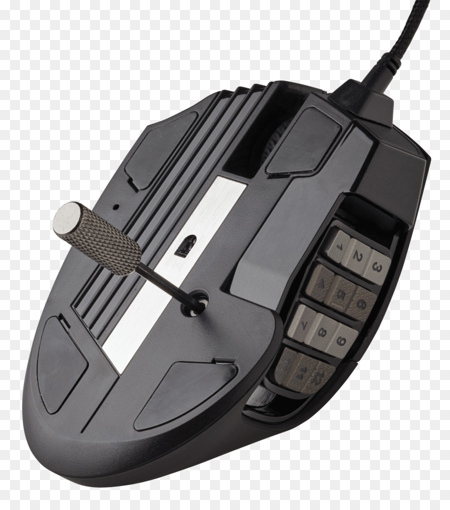 Mouse De Computador，A Corsair Cimitarra Pro Rgb PNG