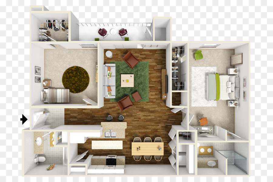 Layout Do Apartamento，Planta Baixa PNG